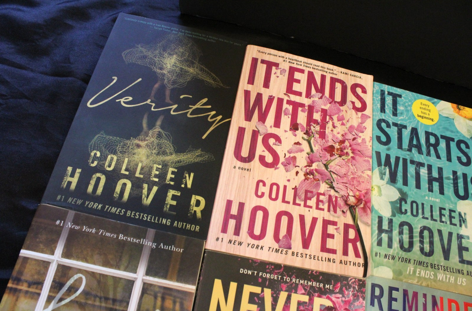 Colleen Hoover Trade Paperback Lot of 10 ~ Contemporary Romance (Acceptable)