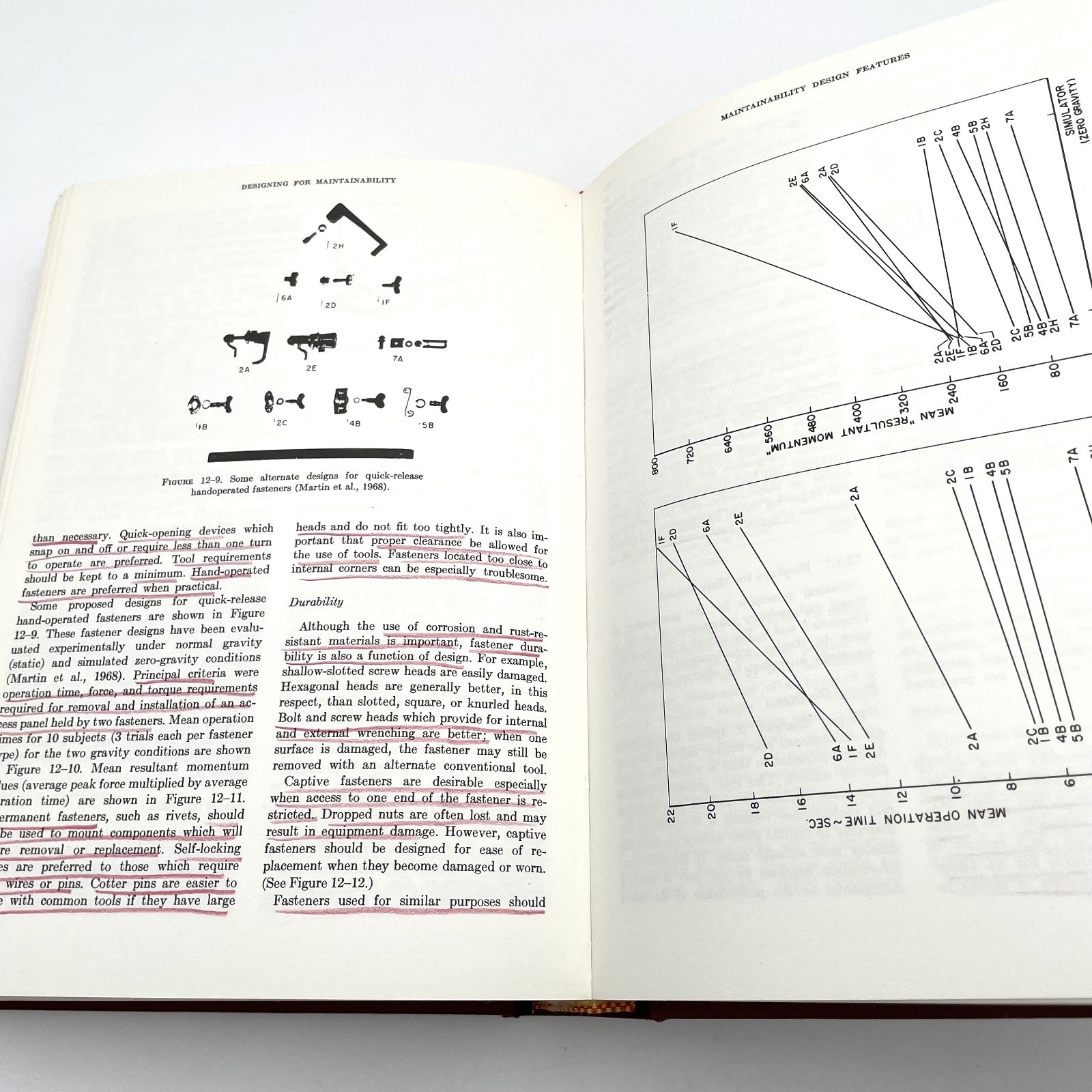 Human Engineering Guide to Equipment Design by Van Cott & Kinkade 1972 HC