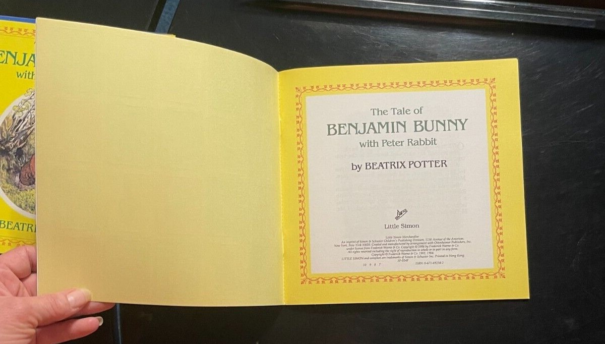 The Tale of Benjamin Bunny with Peter Rabbit. I don’t sell anything for less $1