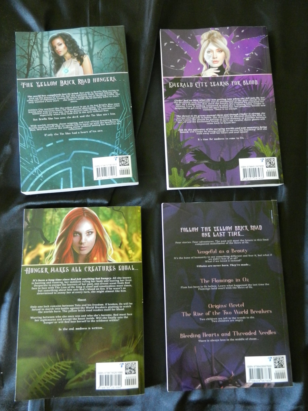 Complete (4) Book Series „Heirs of Oz“ by Kendra Moreno