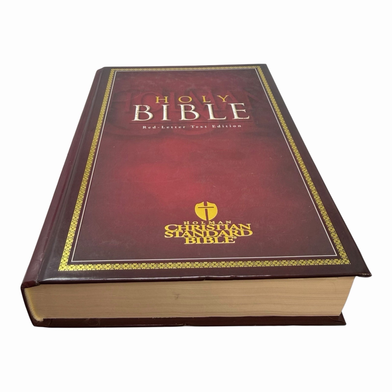 HCSB Red-Letter Text Bible Printed Hardcover Red Letter Text Edit