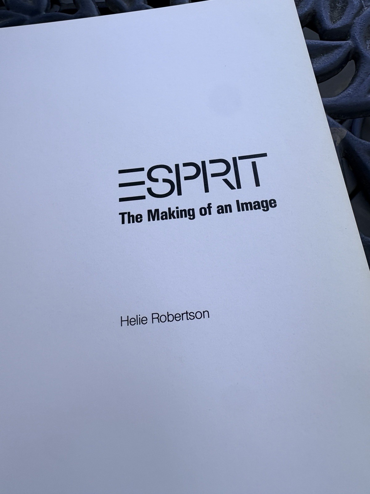 ESPRIT The Making Of An Image 1985 Brand Advertising Design Book &Plastic Sleeve
