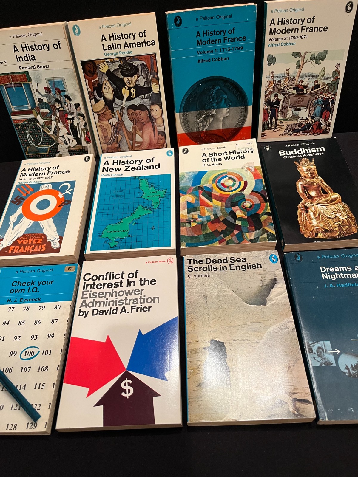 Vintage Pelican Paperback Books-HISTORY-PLACES-PEOPLE (1960s-70s)-You Choose