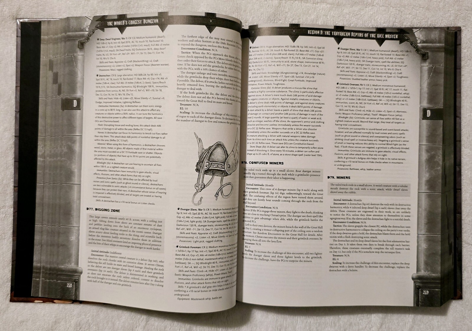 The World’s Largest Dungeon NO MAP 840 Pages NO MAP Jim Pinto Dungeons & Dragons
