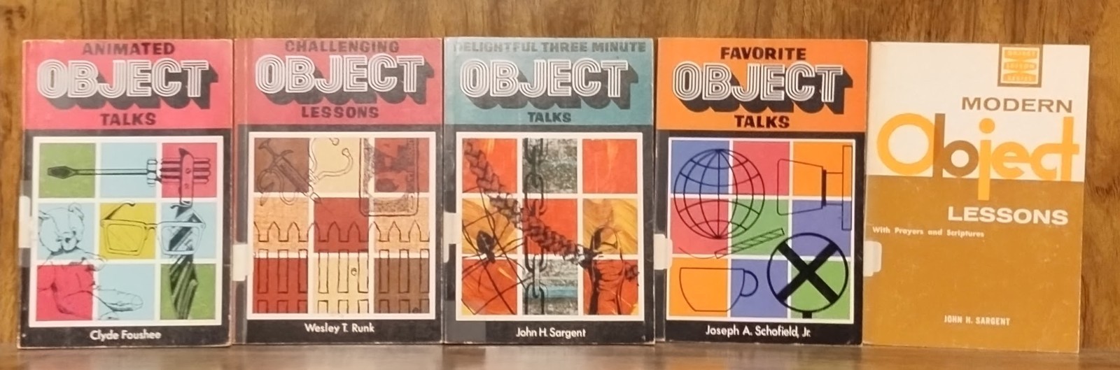 Lot of 12 Baker Book House Object Lesson Series Paperbacks Christian Education S