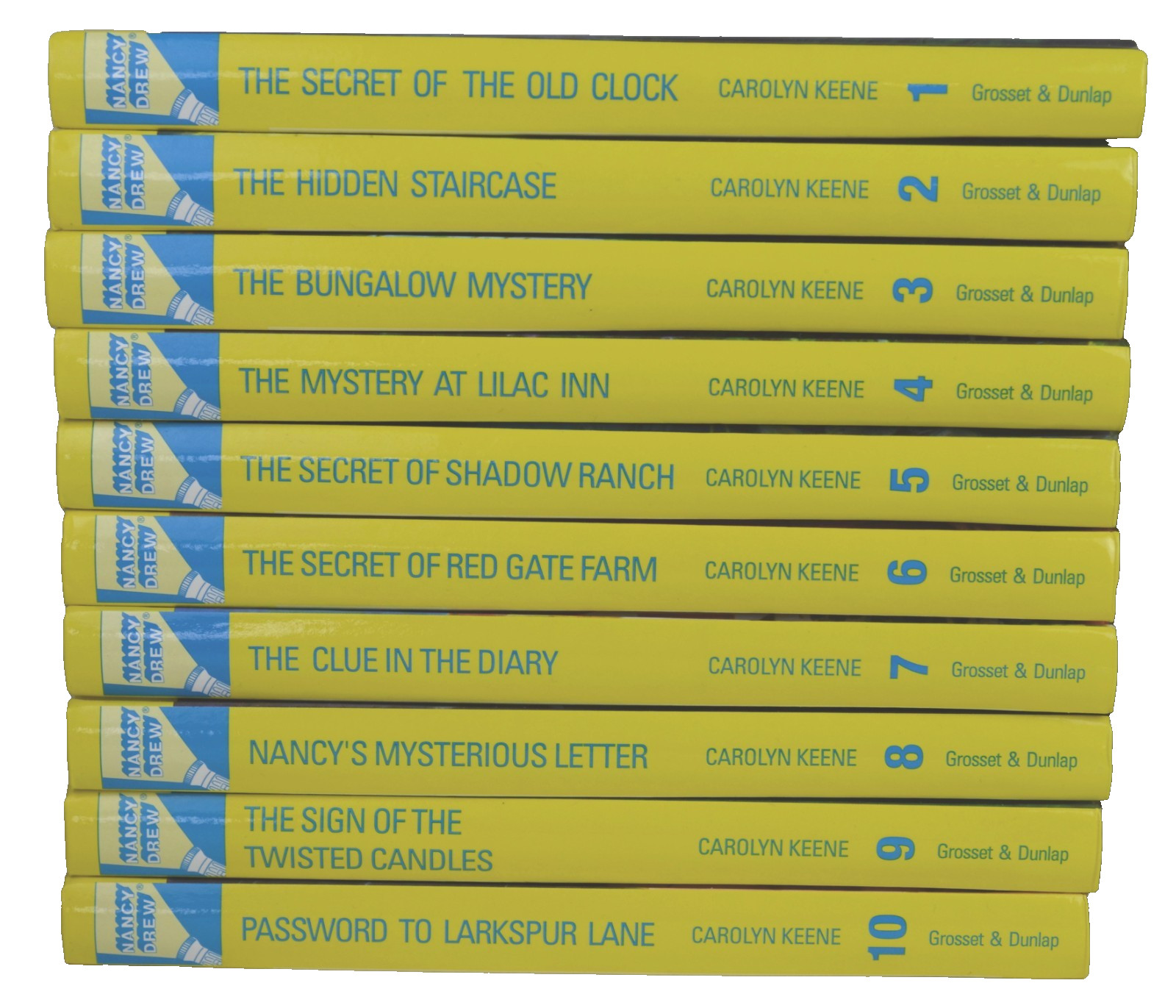 Nancy Drew Set Flashlight Edition Set Of 20 Books: Carolyn Keene Hardcover
