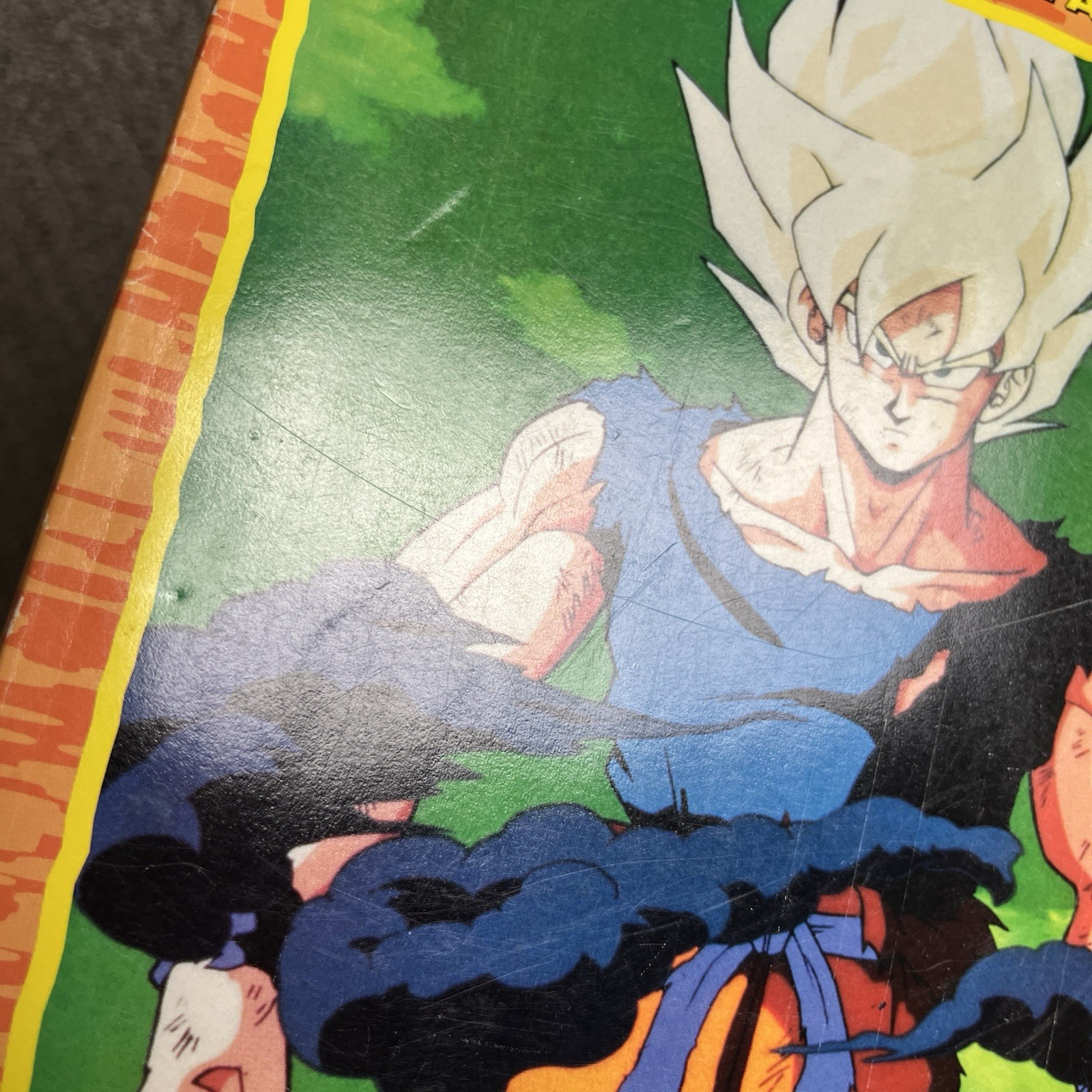 Vintage Dragon Ball Z Giant Coloring & Activity Books Lot of 2 (1 Page Used)