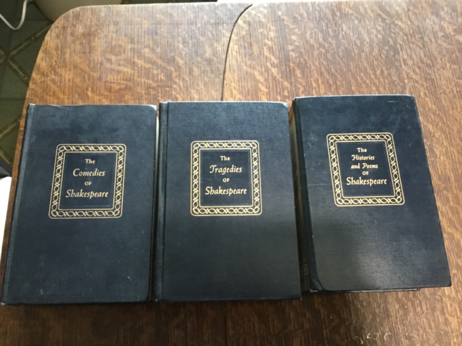 The Comedies Tragedies Histories of Shakespeare Player’s Edition 3 Volume Set