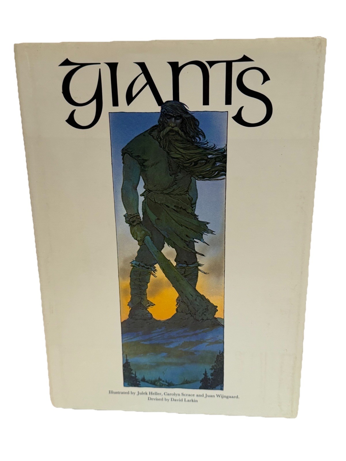 Giants 1979 Illustrated Fantasy Folklore Art Book David Larkin, Julek Heller