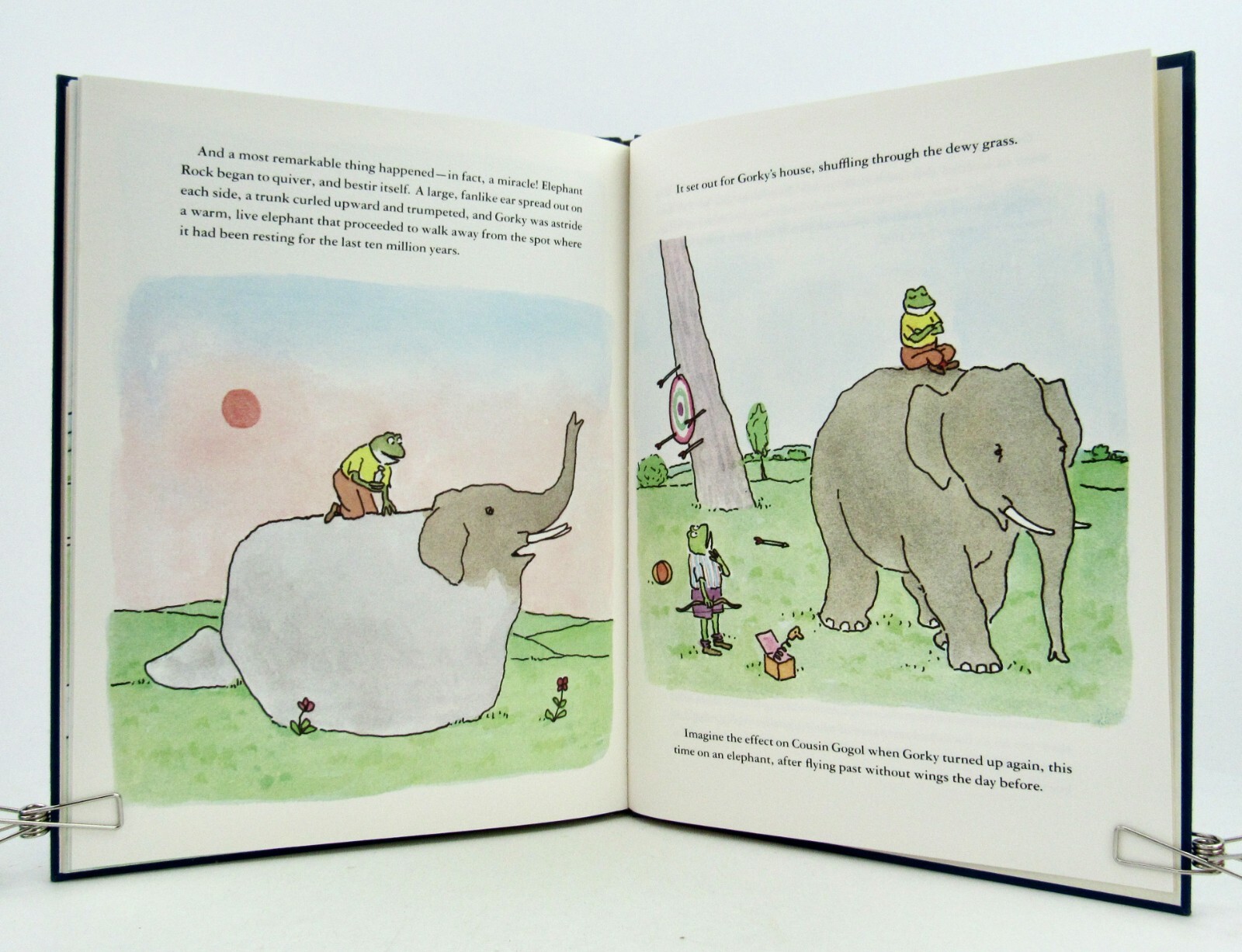 GORKY RISES William Steig 1980 First Edition Farrar Straus Giroux HBDJ EXC