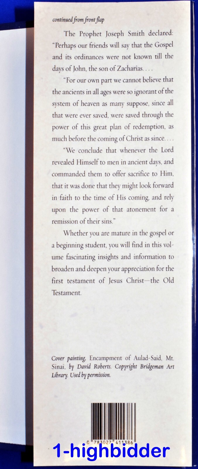 Gospel of Jesus Christ in the Old Testament 1st Ed HCDJ Ogden Mormon LDS Ludlow