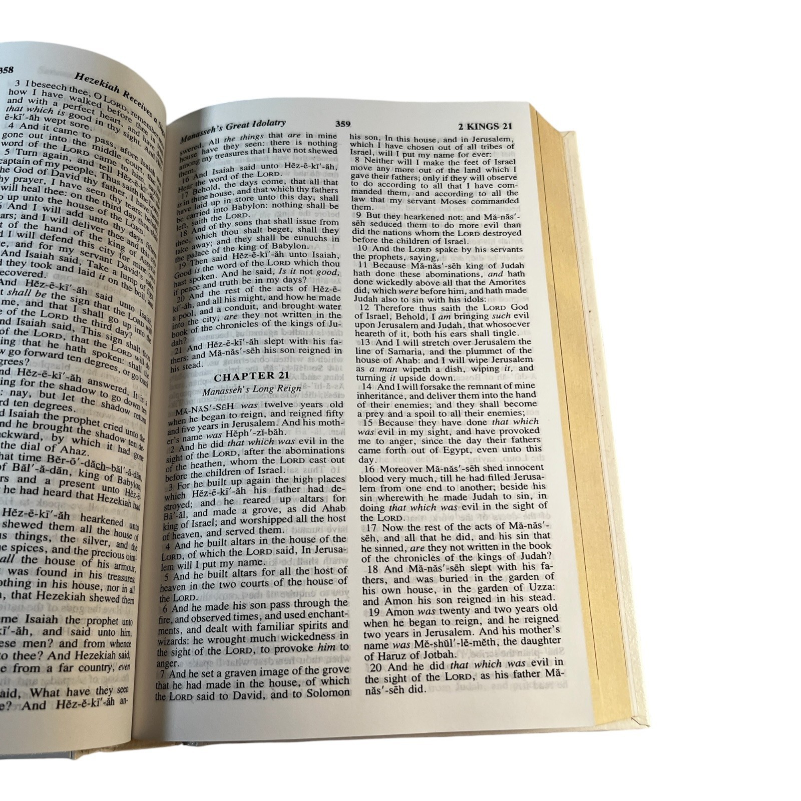 Holy Bible Comfort Edition King James Version White Hardcover KJV