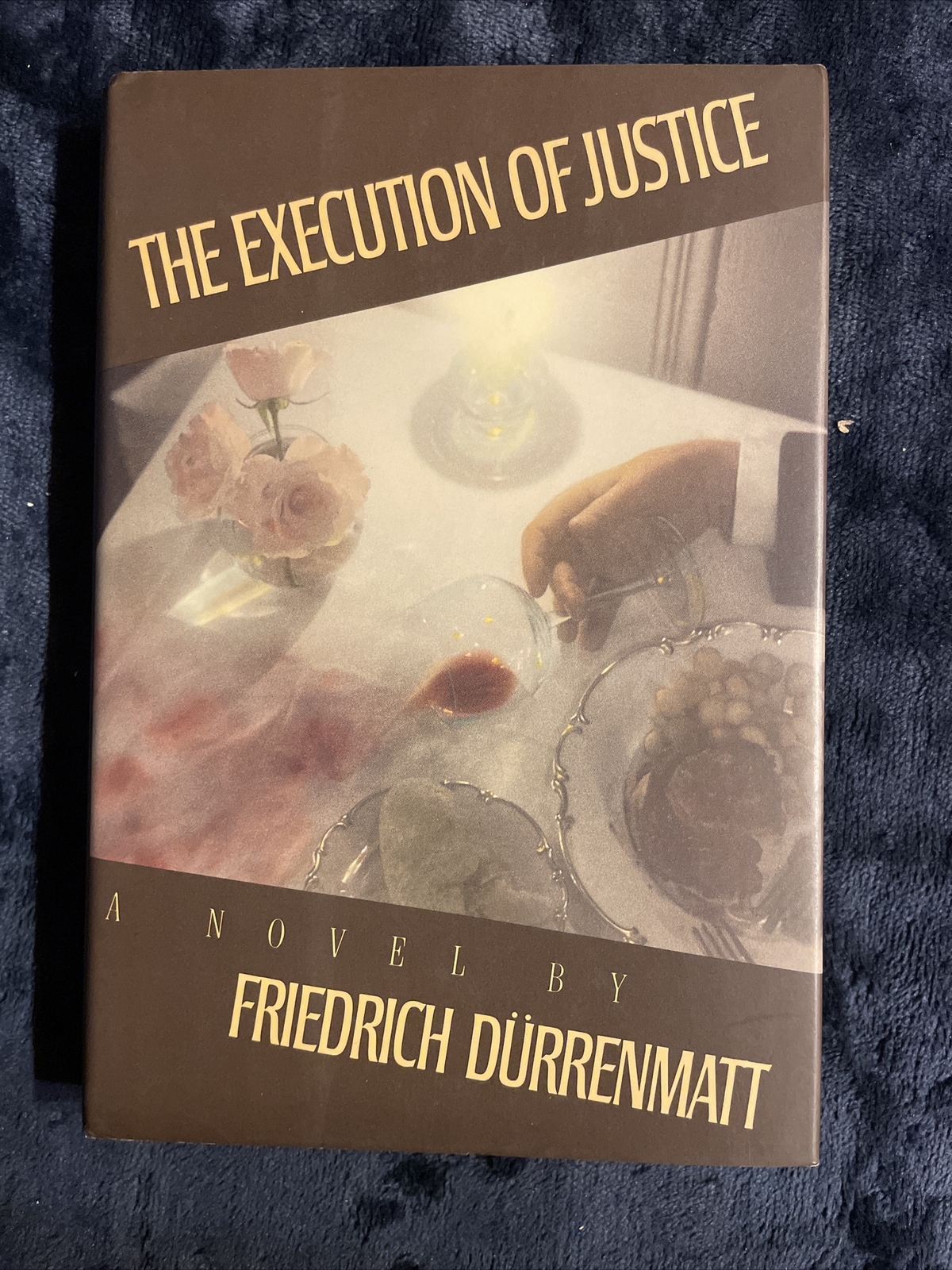 Friedrich Durrenmatt: The Execution of Justice HCDJ 1989 Random House Very Good