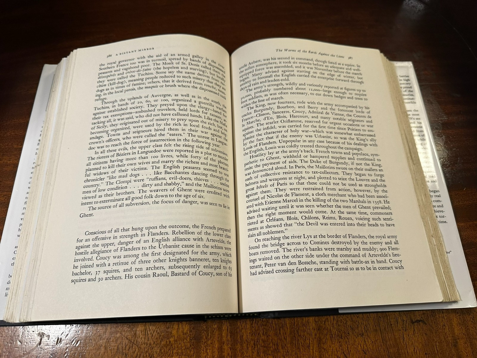 Barbara W Tuchman A Distant Mirror Calamitous 14th Century HC DJ