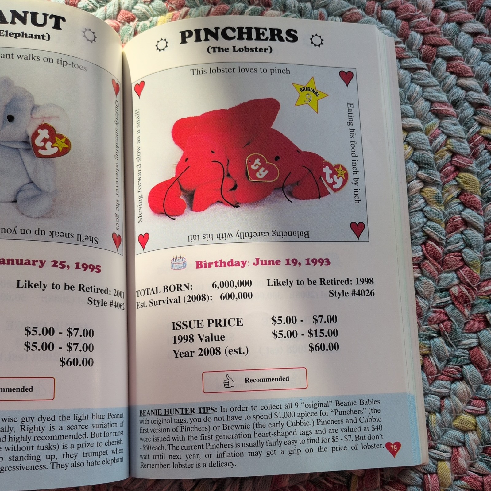 The Beanie Baby Handbook: 1998 Edition – Paperback By Les Fox – GOOD