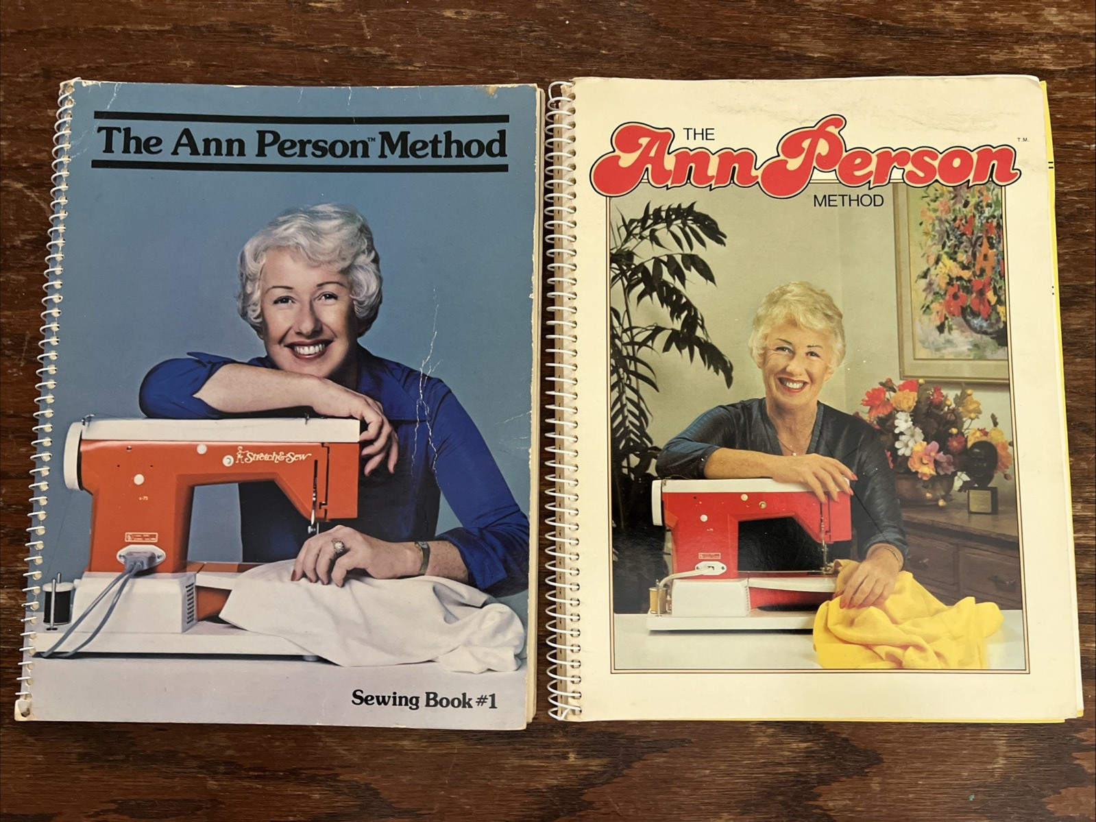 Vintage Ann Person Method Sewing Books – Set of 2 Spiralbound Paperback