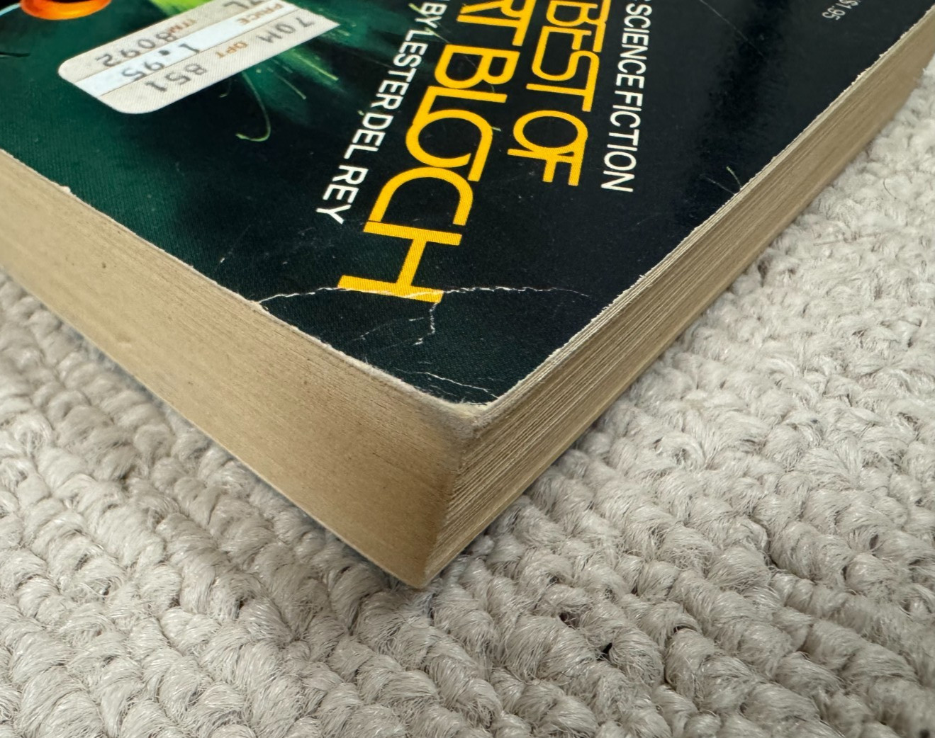 The Best of Robert Bloch – Ballantine Del Rey Paperback First Edition 1977