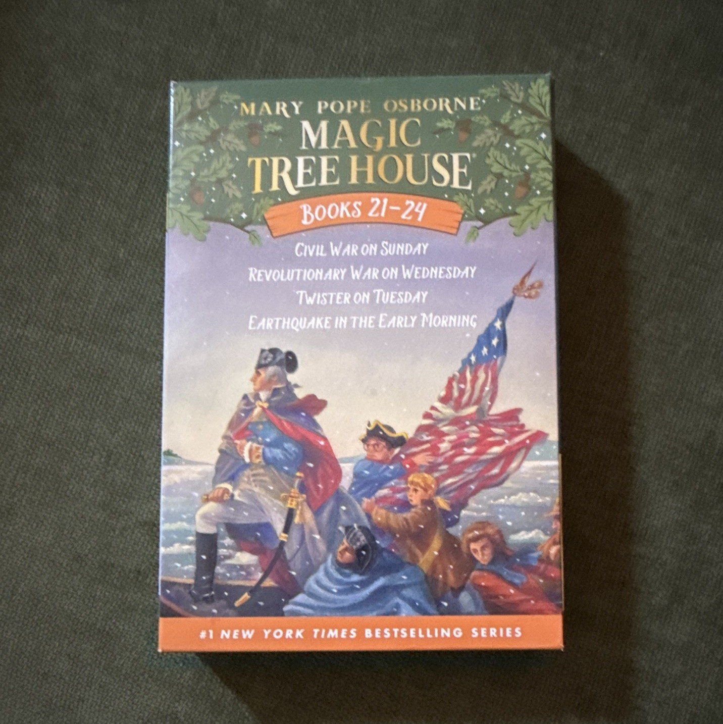Mary Pope Osborne Magic Tree House Ser. Books 21-24 Illustrated Box Set