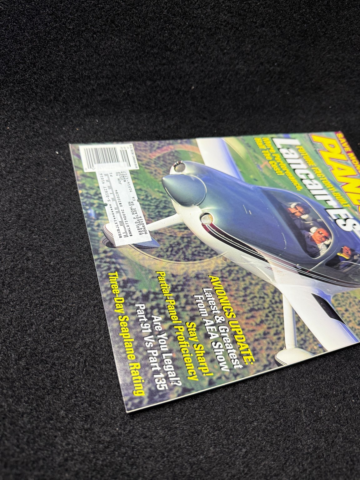 Plane & Pilot Magazine September 1995 Lancair ES Aviation Seaplanes Avionics