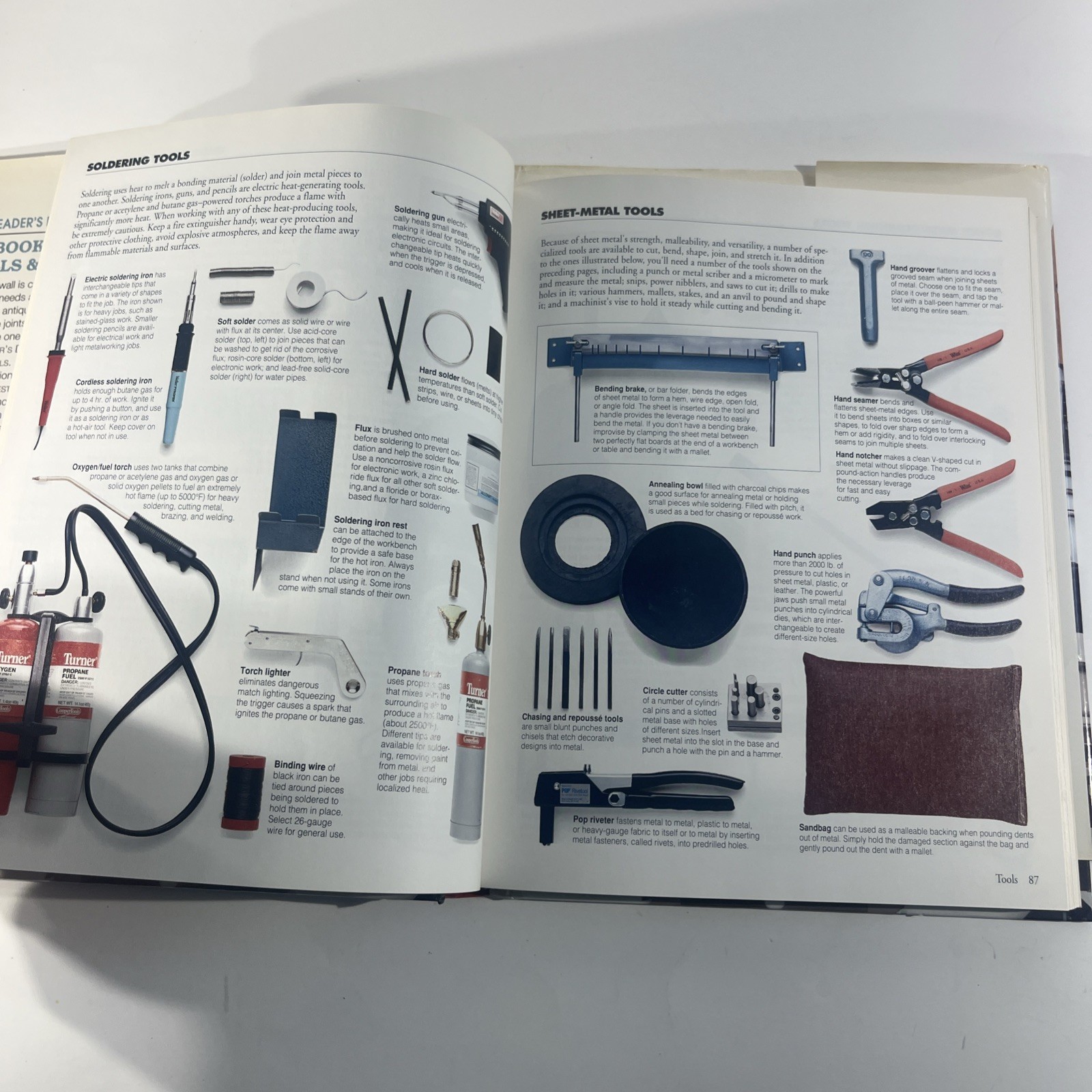 Reader’s Digest Book Of Skills & Tools Book 1993