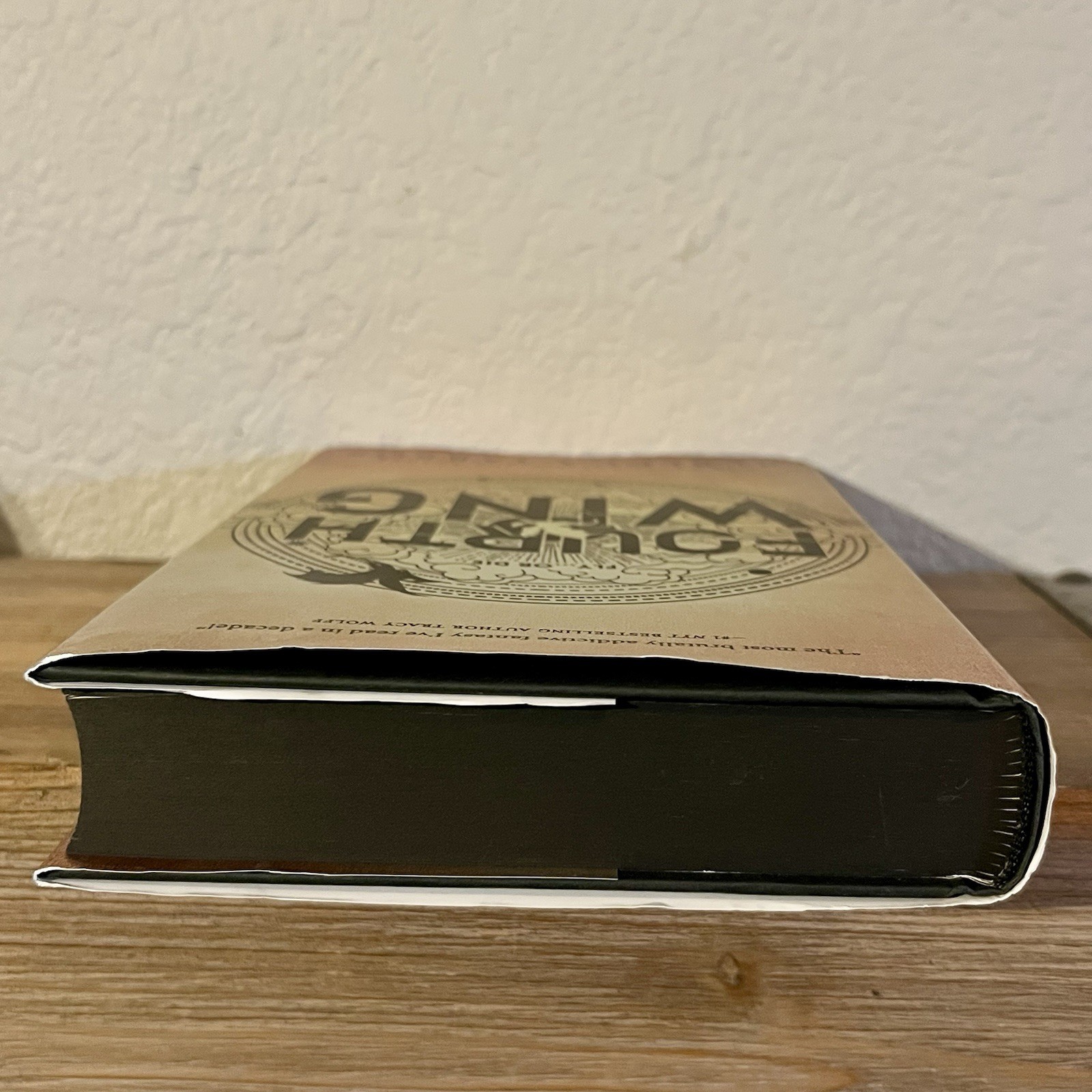 Fourth Wing by Rebecca Yarros First Edition & Printing | Sprayed Edges Hardcover