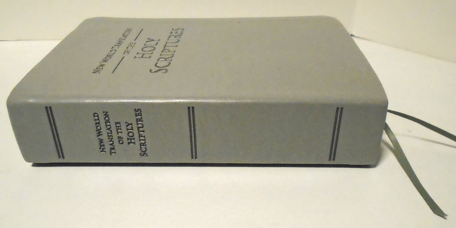 Bible New World Translation of the Holy Scriptures 2013 Gray Softcover