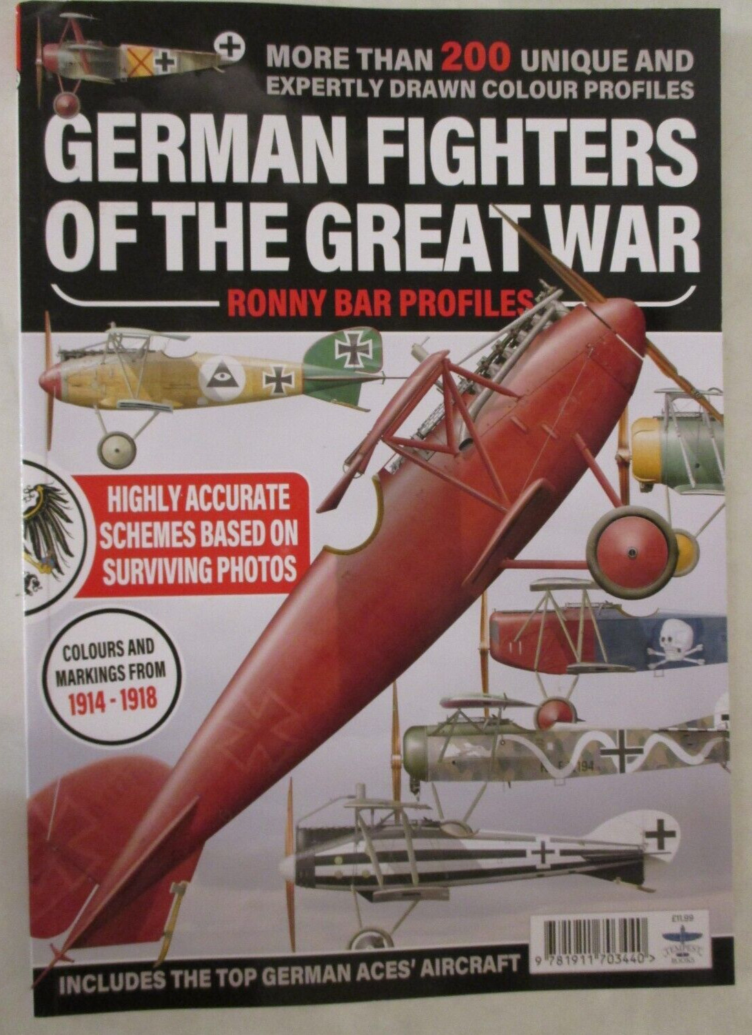 German Fighters of the Great War : Ronny Bar Profiles by Ronny Barr PB 132 pgs