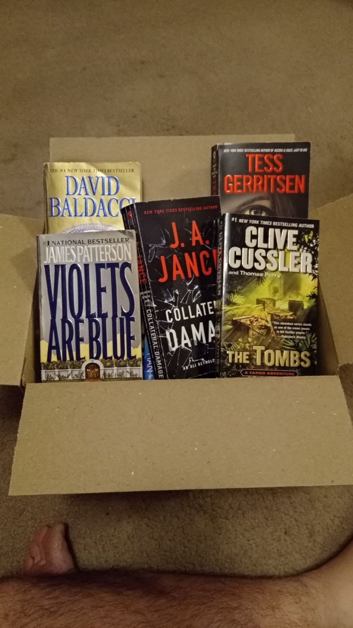 ⭐ Cheap Lot of 9 Thriller Paperbacks – Sale Price