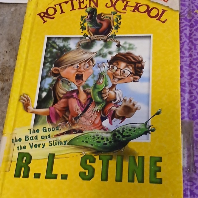 HarperCollins Hardcover Rotten School by R.L. Stine, Ages 9-12, Illustrated