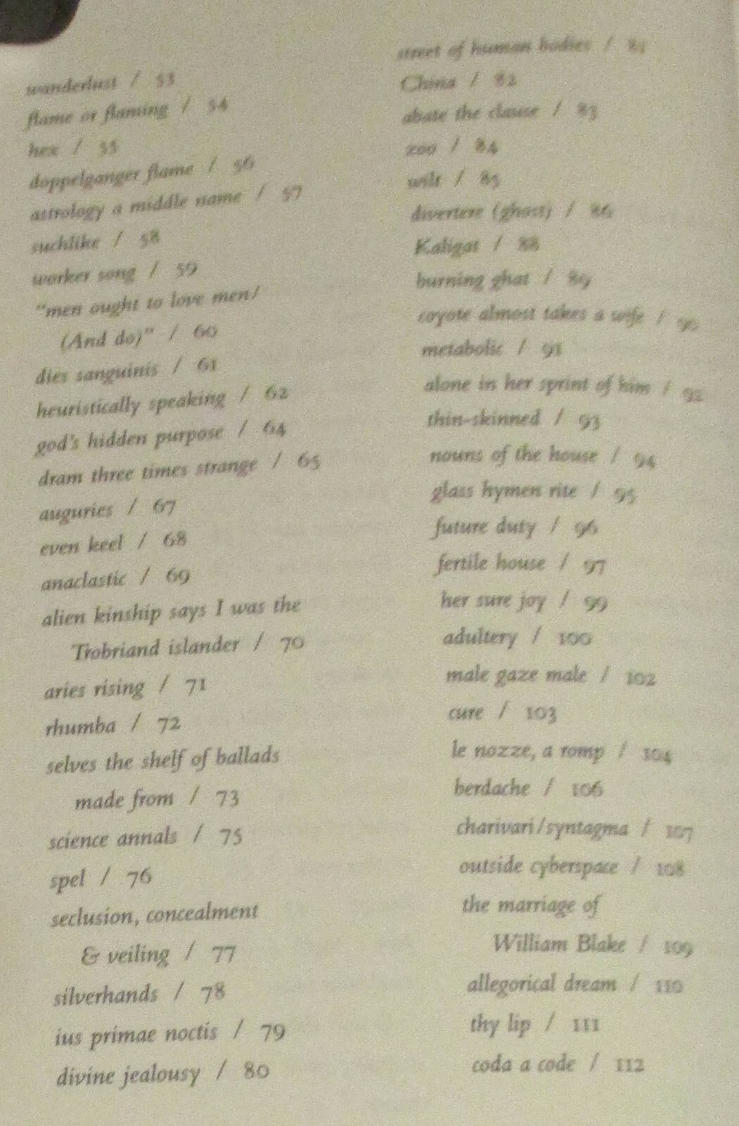 2000 Marriage: A Sentence by Anne Waldman SIGNED 116 Pages Haibun/Poetry RARE
