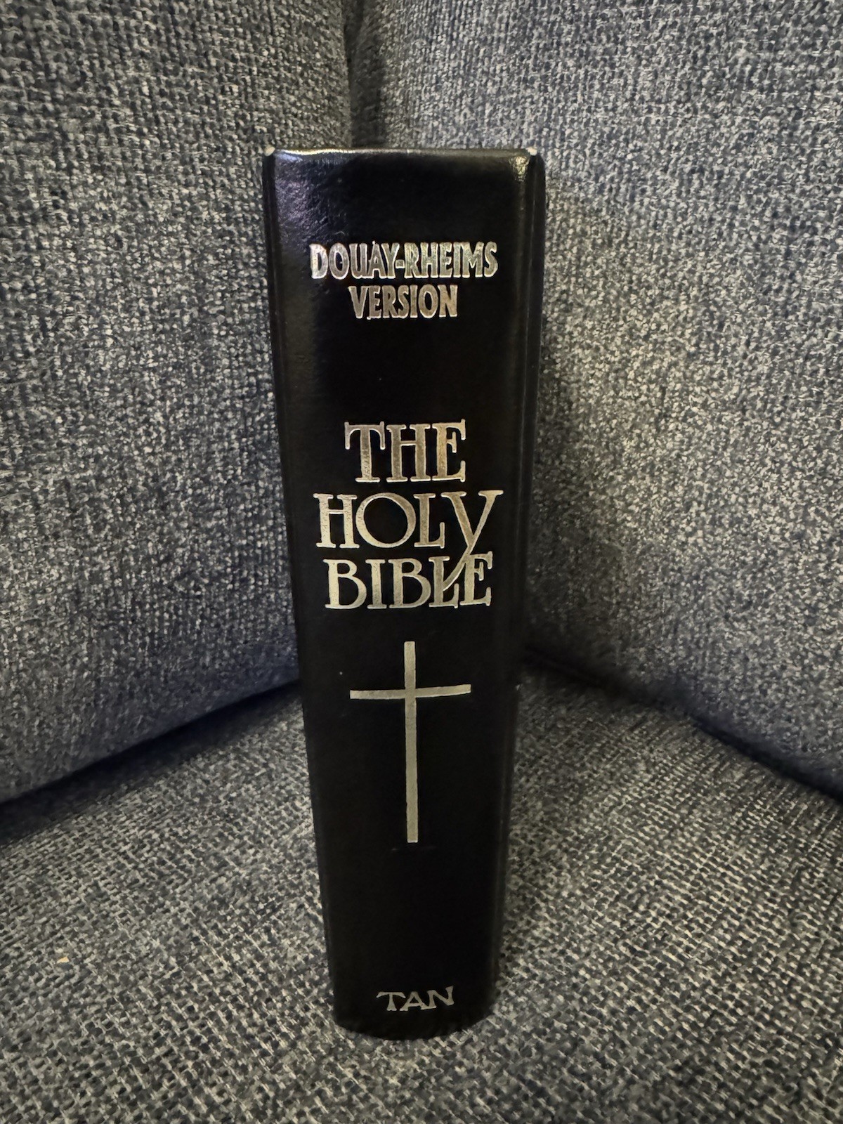 The Holy Bible Douay-Rheims Version TAN 1989 – Faux Leather Bound Hardcover.