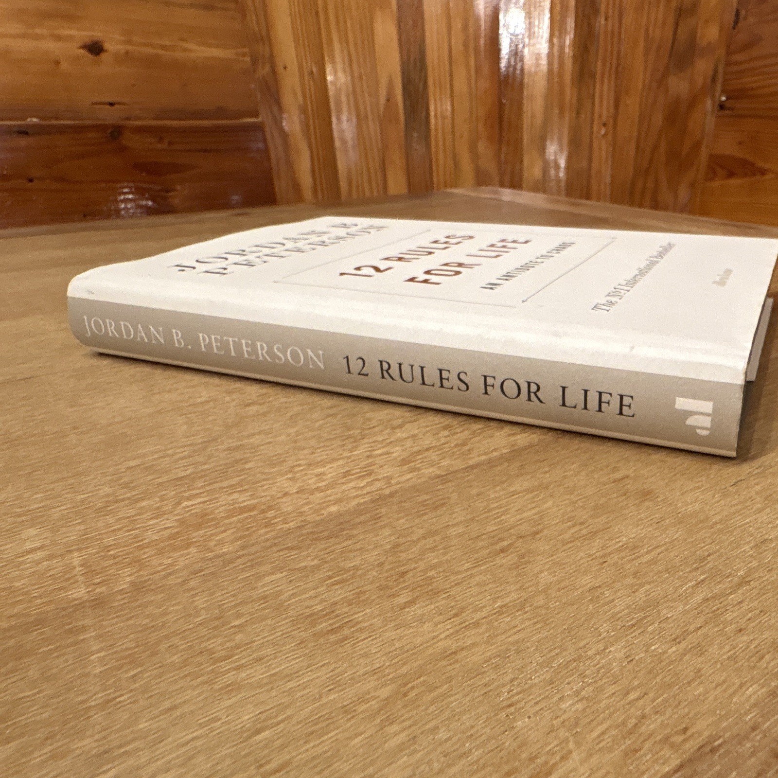 Jordan B. Peterson 12 Rules for Life: An Antidote to Chaos Hardcover DJ