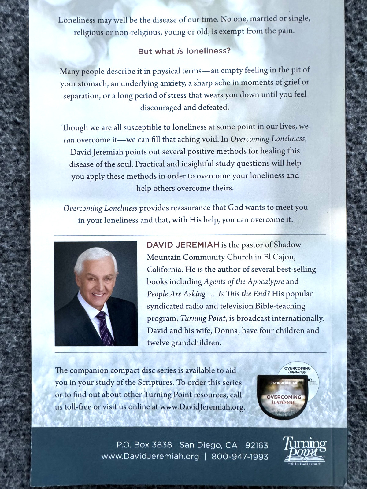 Lot of (12) DR. DAVID JEREMIAH Turning Point Paperback Study Guides