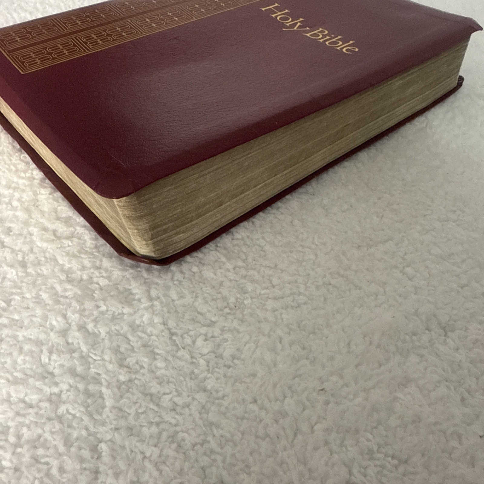 Holy Bible KJV Giant Print Concordance Regency 883CPL Burgundy 1990 Red Letter