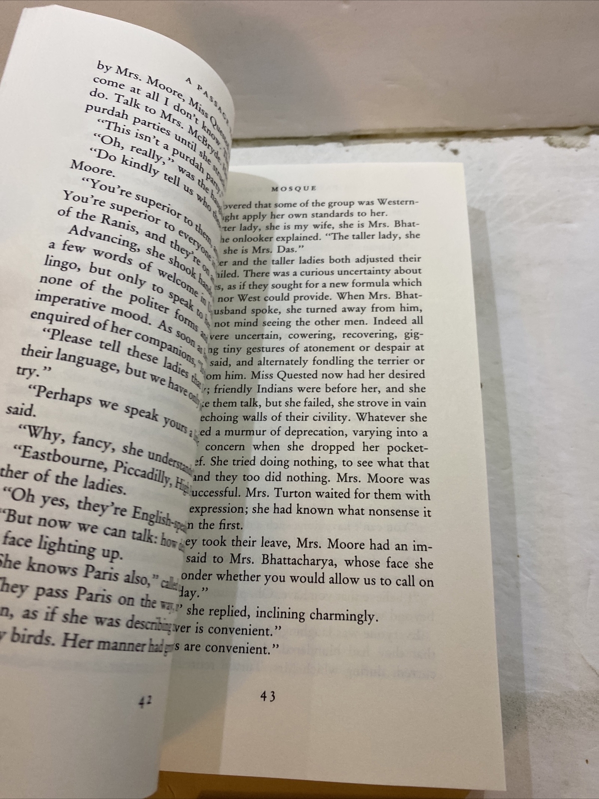 The Passage To India – E.M. Forster (Paperback, 1984)