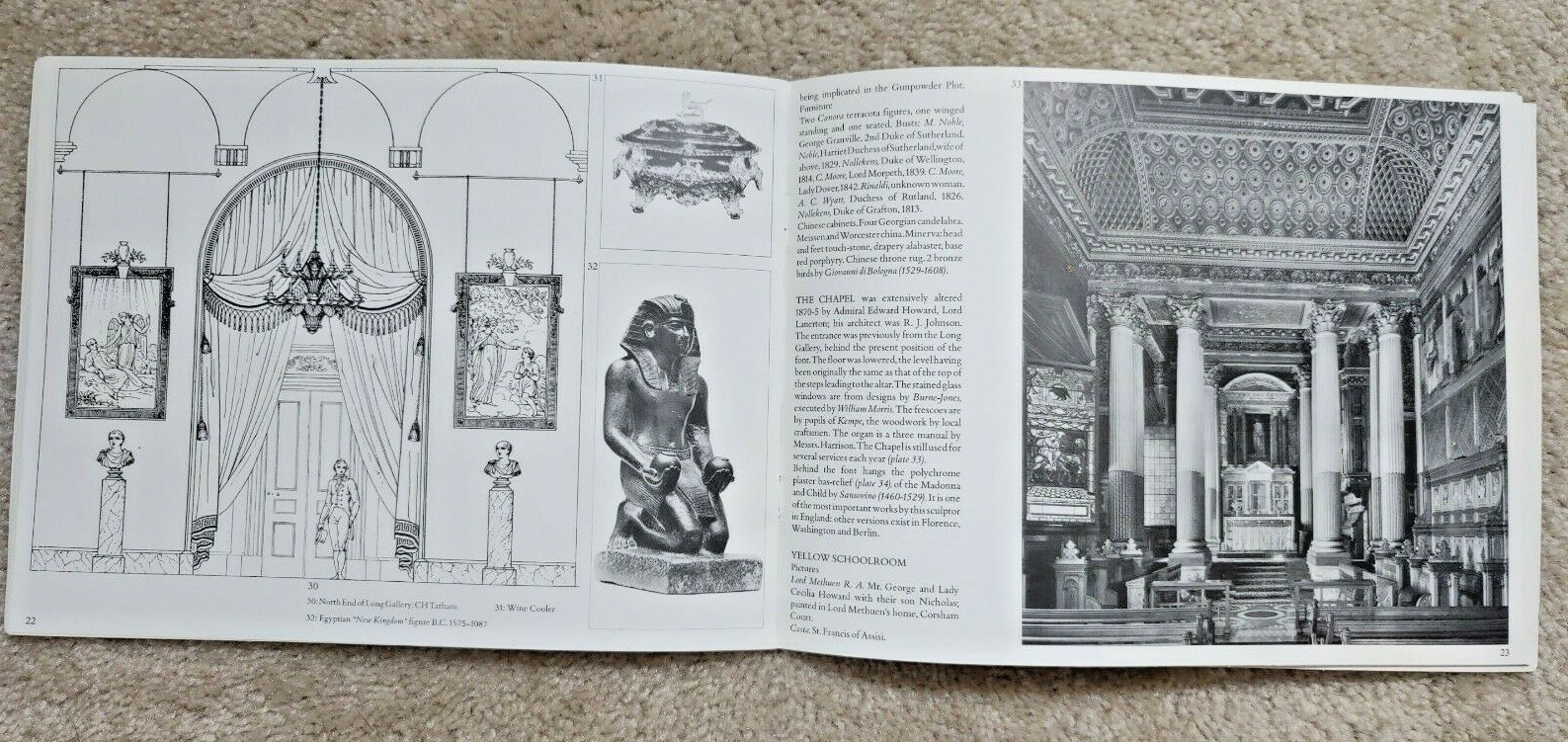 Castle Howard guide book (1974, 2nd edition, 36 pages) Yorkshire England