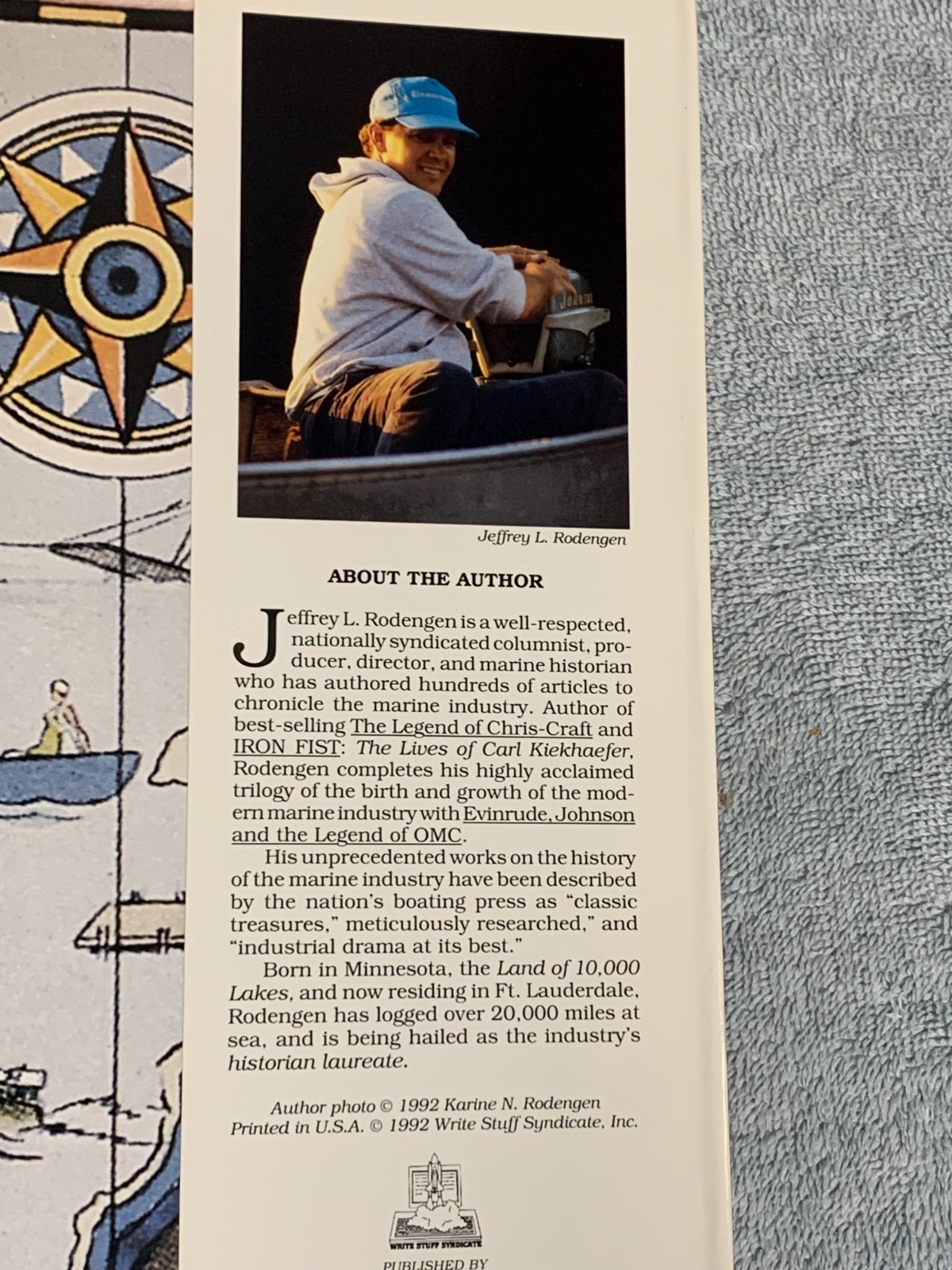 Evinrude, Johnson and the Legend of OMC by Jeffrey L. Rodengen (1992, Hardcover)