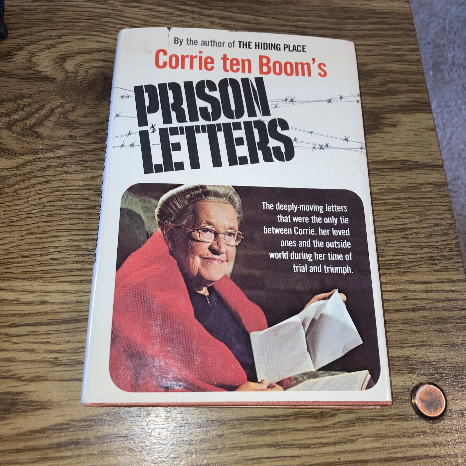 Corrie Ten Boom’s Prison Letters 1975 Revell HC DJ,History, Religion WWII