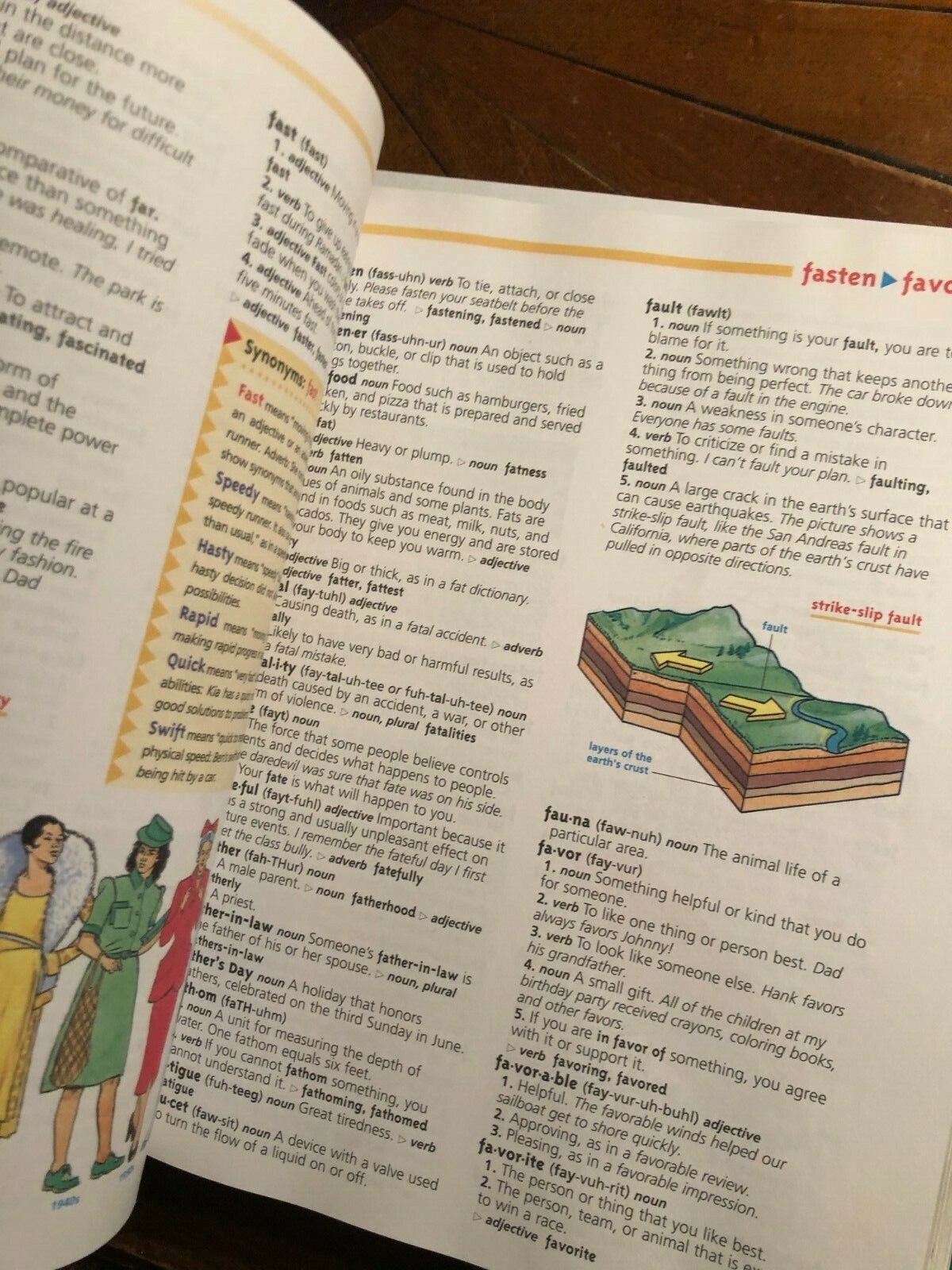 SCHOLASTIC CHILDREN’S DICTIONARY 1996 HARDCOVER 648 PAGES