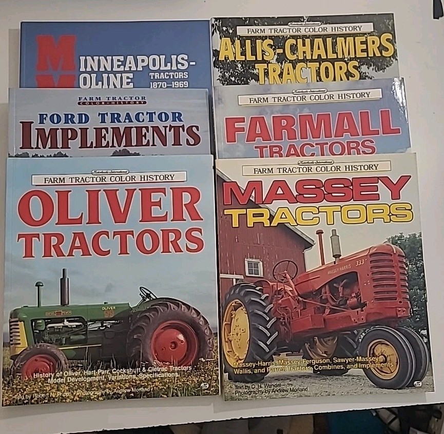 VINTAGE FARM TRACTOR 6 BOOK LOT by Andrew Morland C. H. Wendel [Paperback]