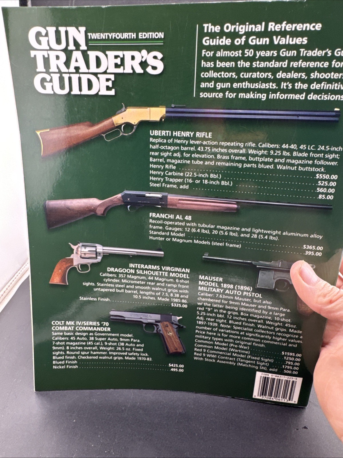 Gun Traders Guide, 24 Edition, Stoeger Publishing company, Christopher R. Long