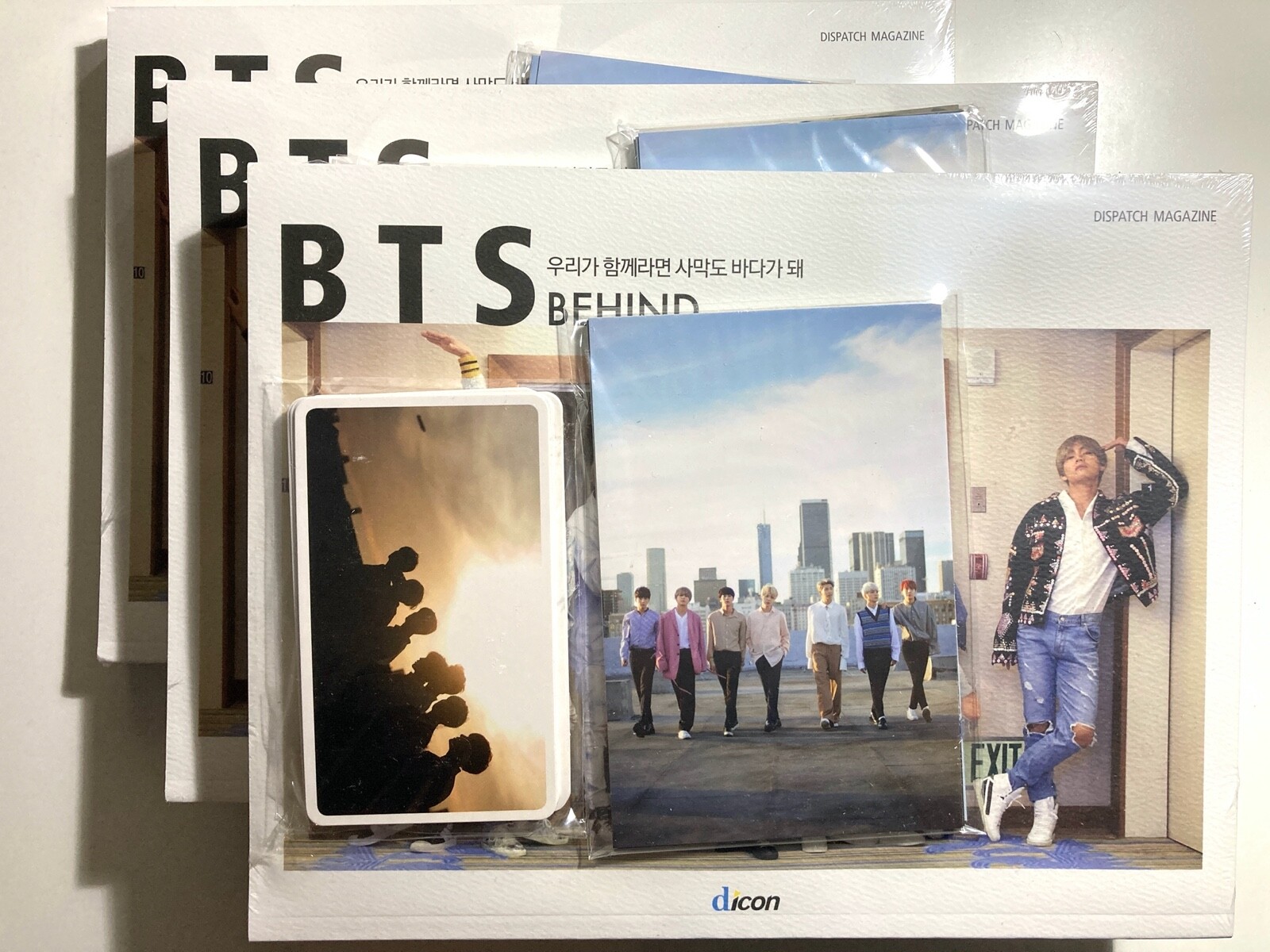 BRAND NEW Dicon x BTS Book 220-Pages + 15 Photo & 10 Post Cards Factory Sealed