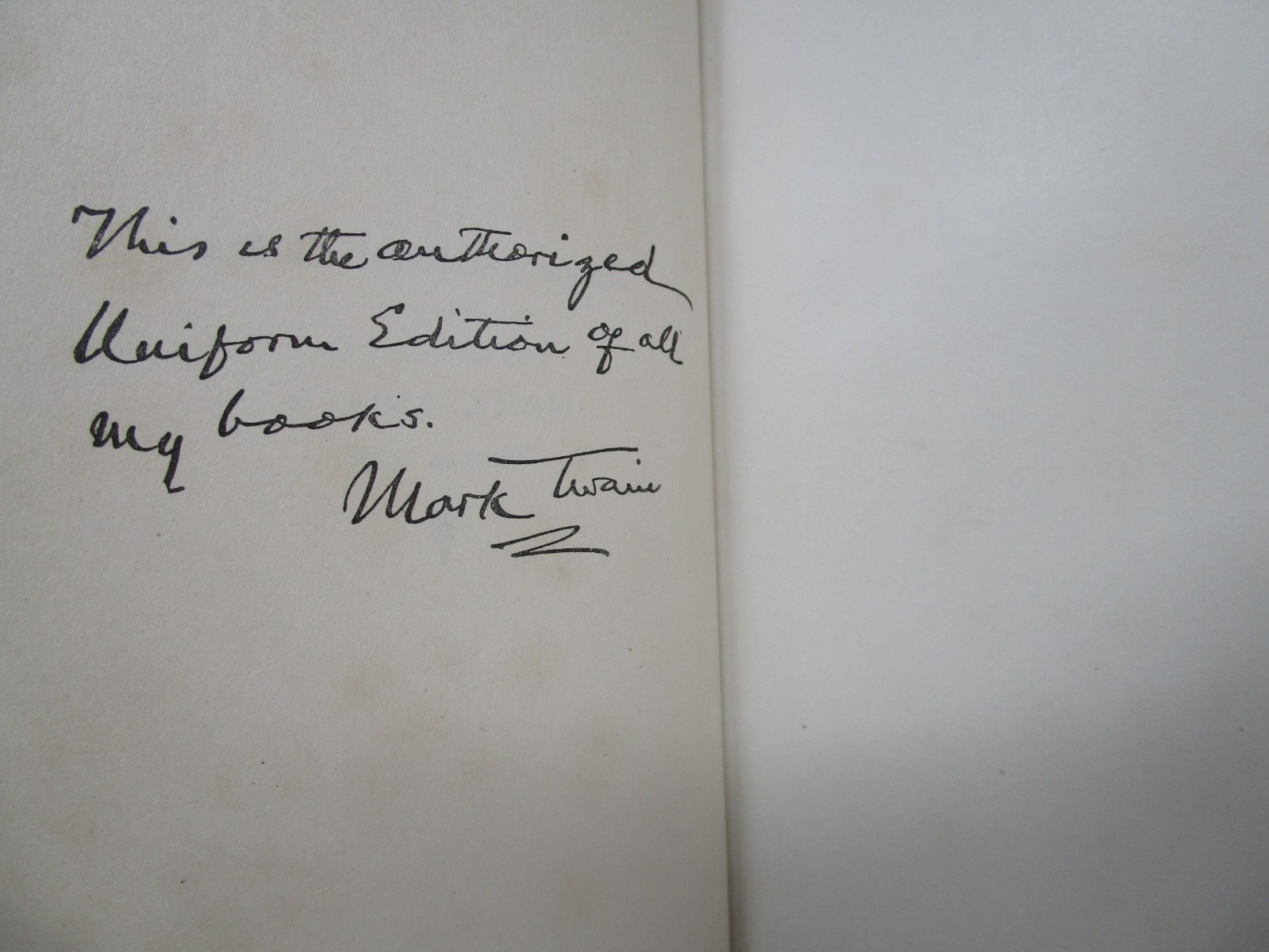 Author’s National Edition Mark Twain Sketches New and Old