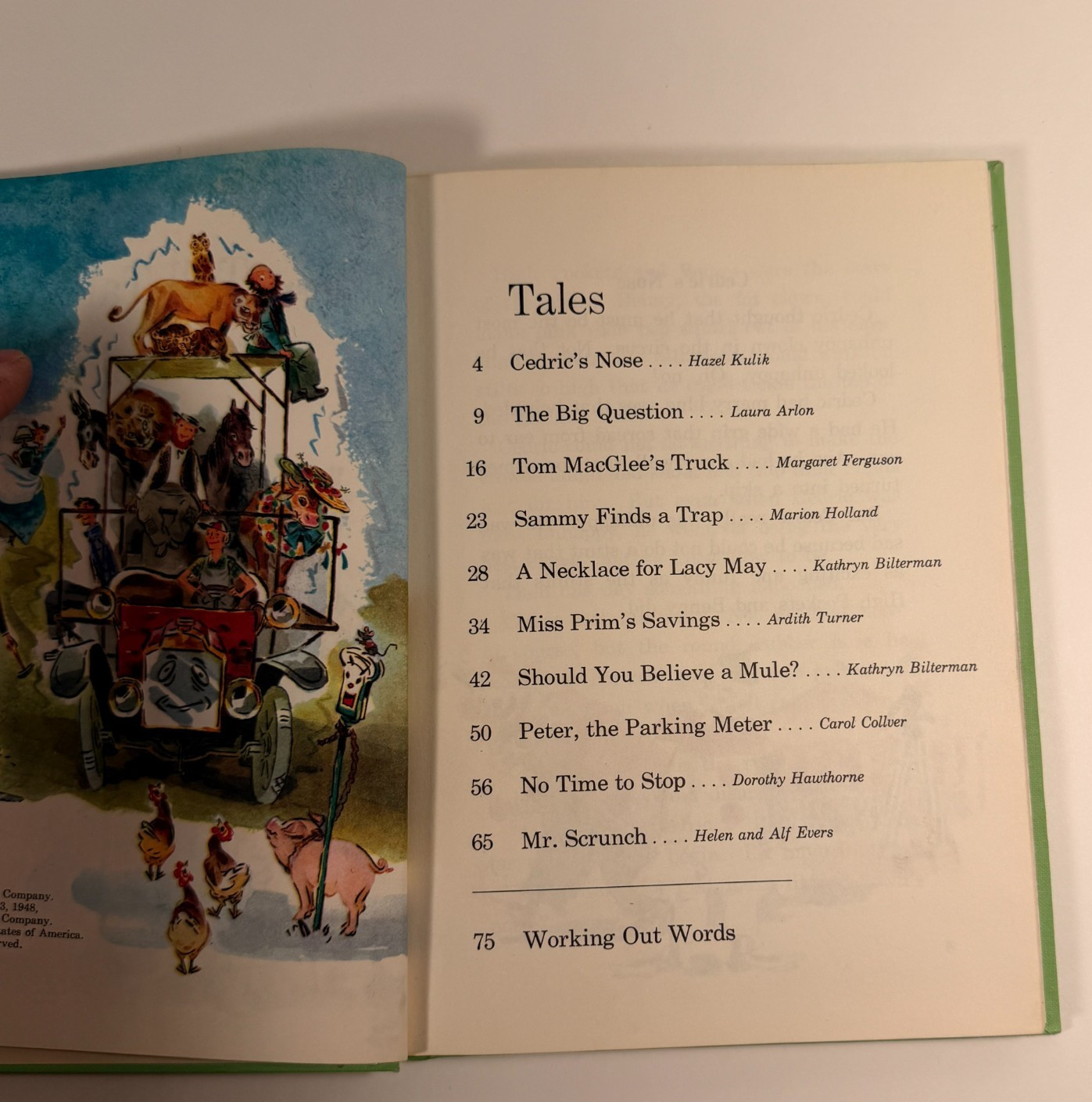 Vintage Elementary Readers Various Years and Publishers, Acceptable Condition