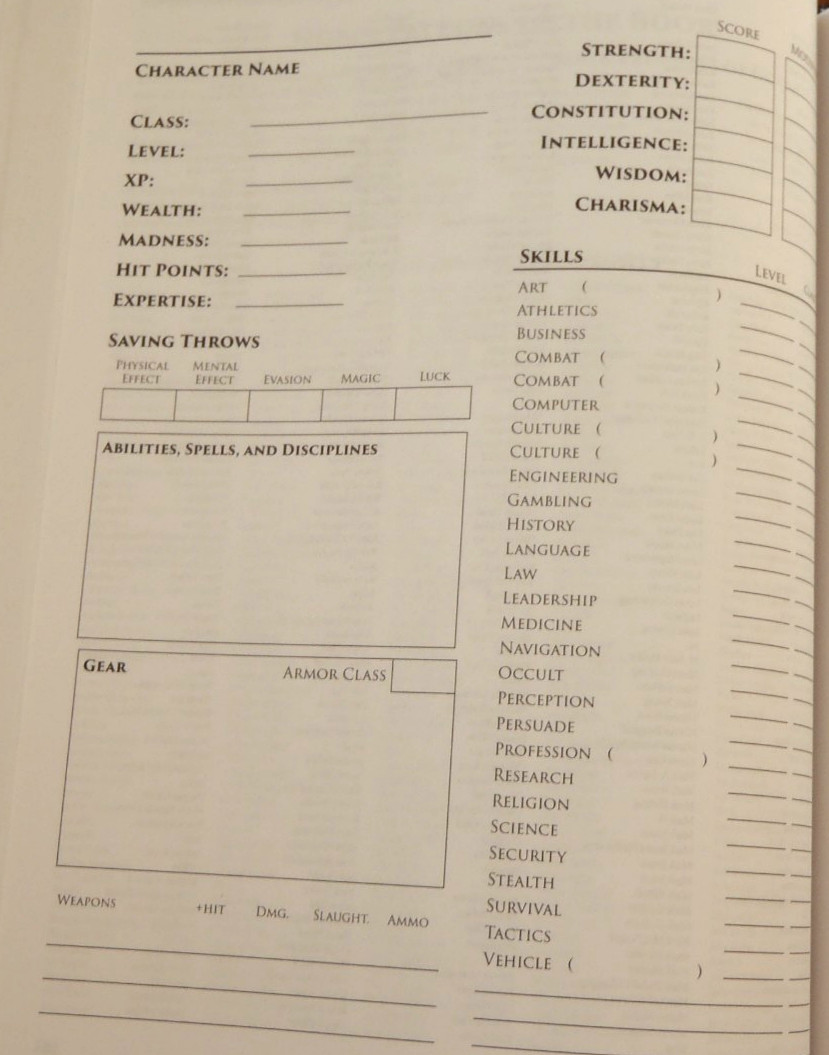 Silent Legions: Supernatural Horror RPG by Kevin Crawford – 2015 Hardcover