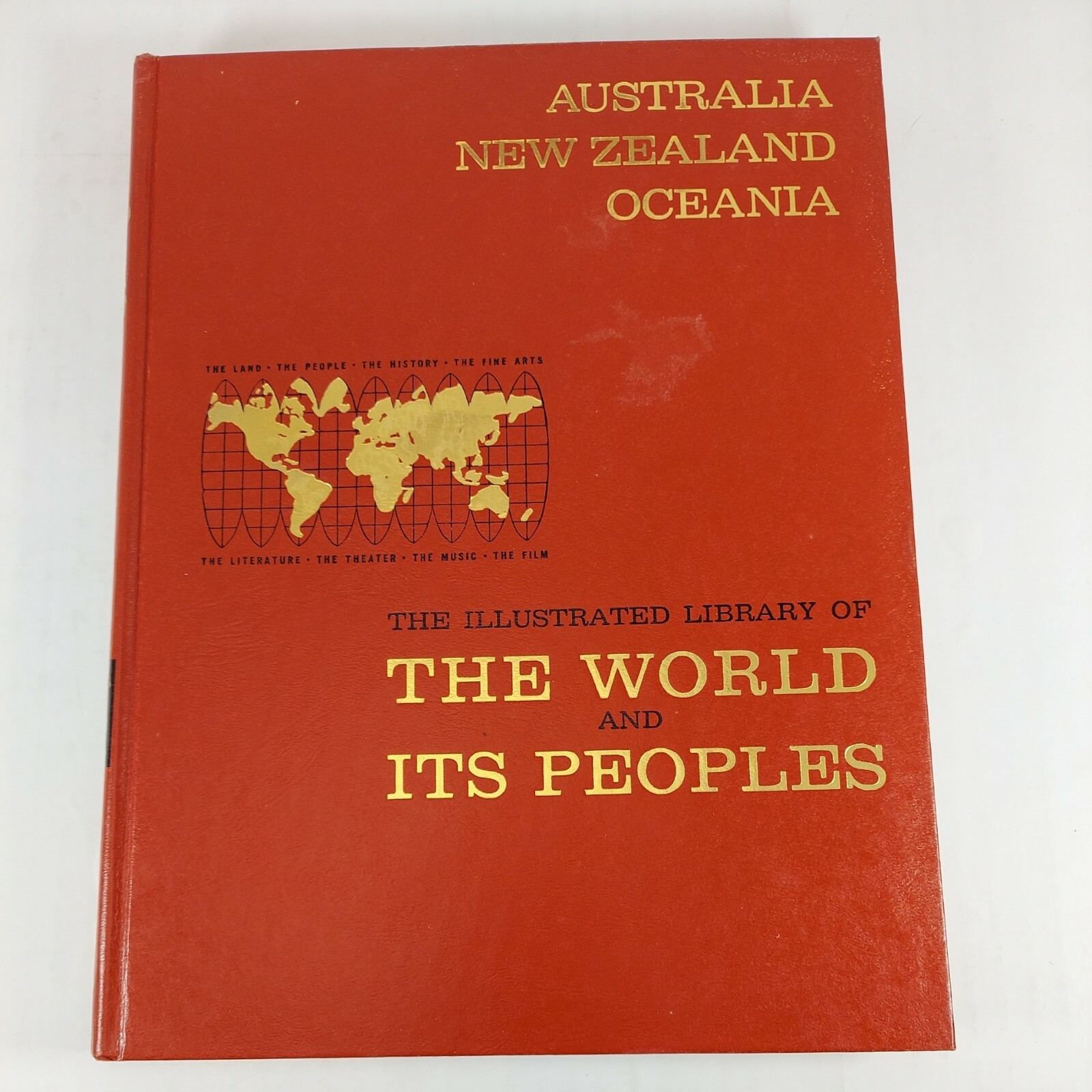 Illustrated Library of the World & Its Peoples Australia New Zealand 1966 HC