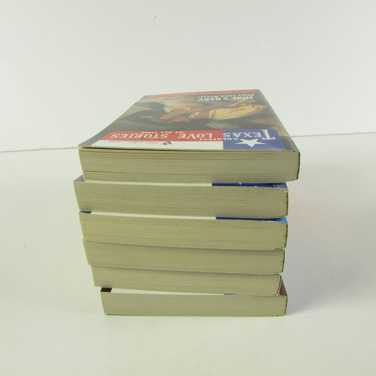 Lot of 6 Vintage Texas Love Stories Lone Star Lullabies Paperback Books