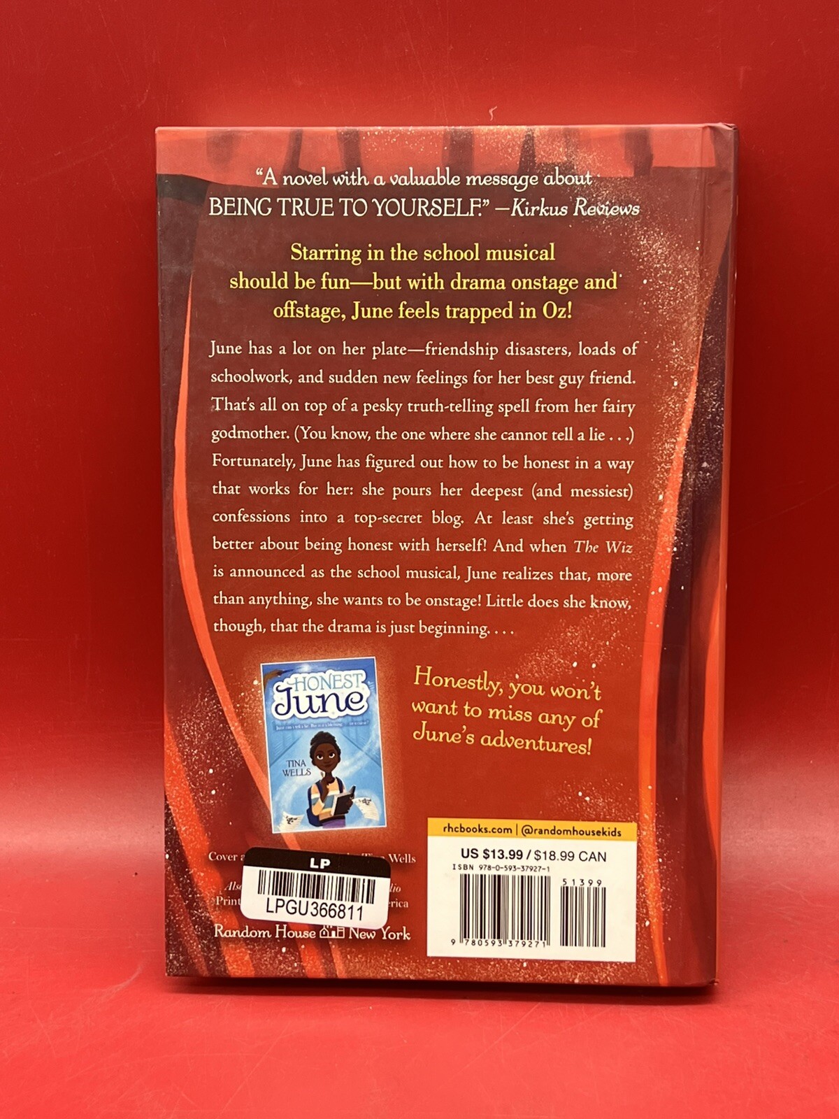 Honest June: the Show Must Go On by Tina Wells (2022, Hardcover)