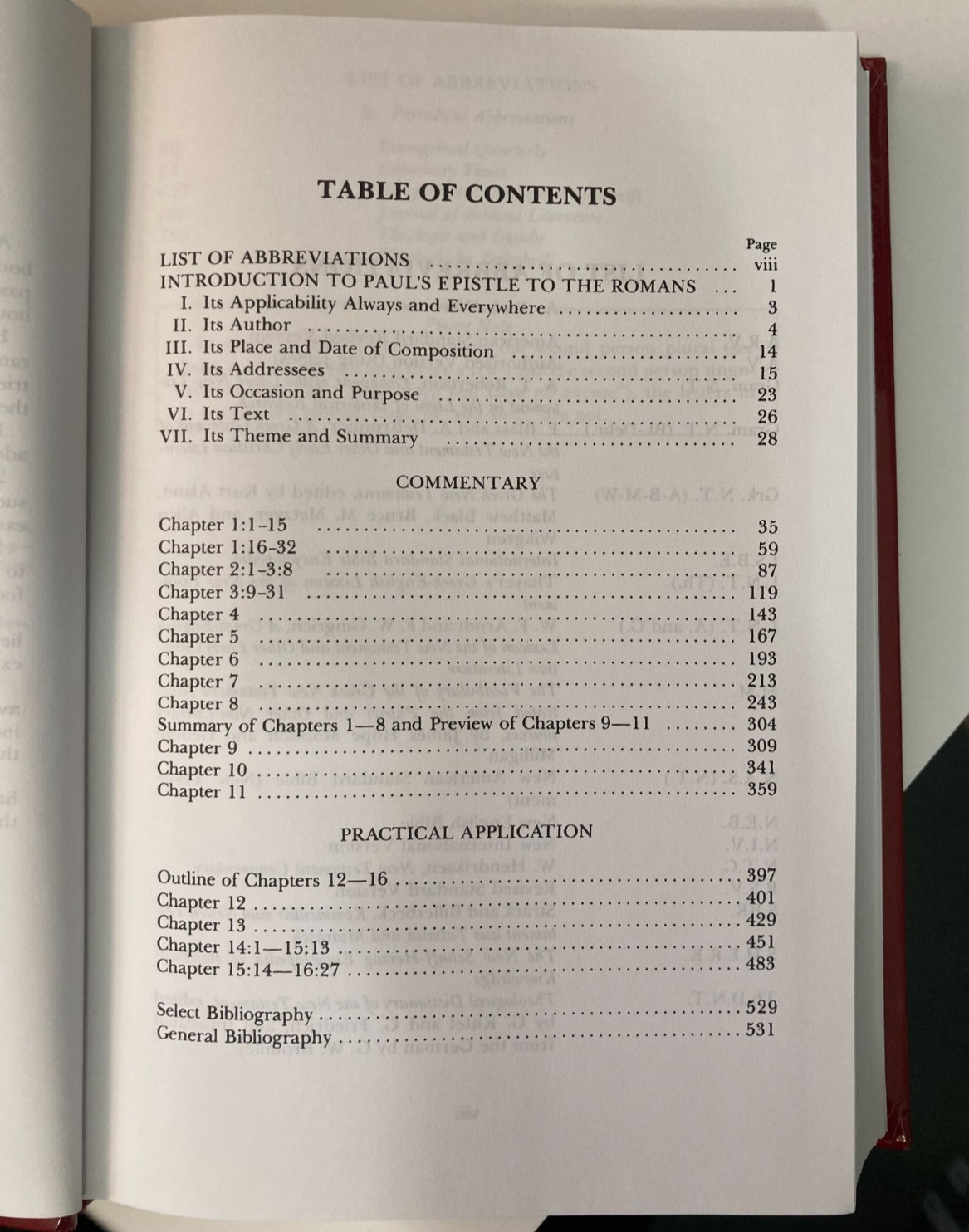 Romans by William Hendriksen New Testament Commentary