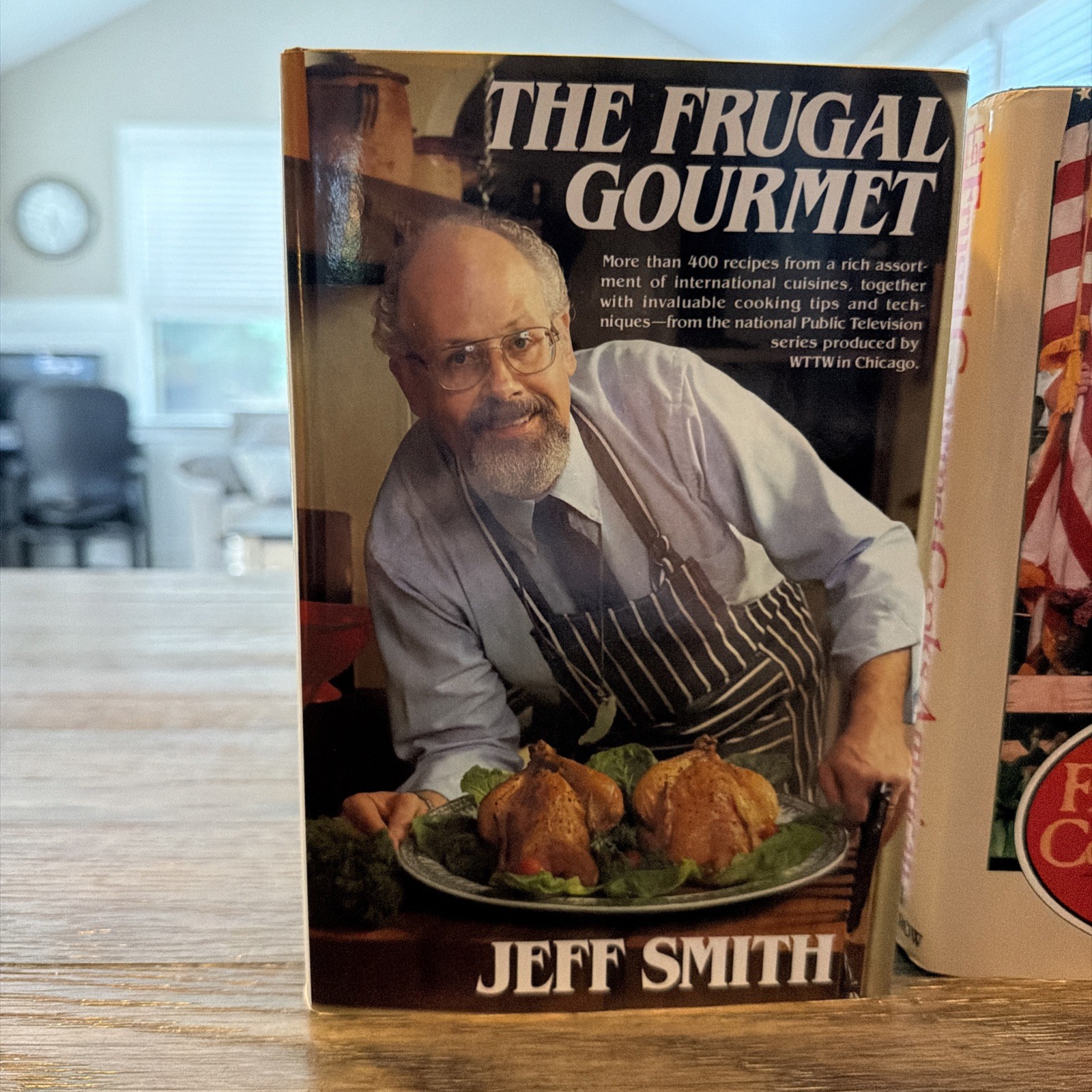The Frugal Gourmet by Jeff Smith Cookbooks Lot Of 2 Hardcover With Dust Jacket